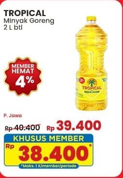 Promo Harga Tropical Minyak Goreng 2000 ml - Indomaret