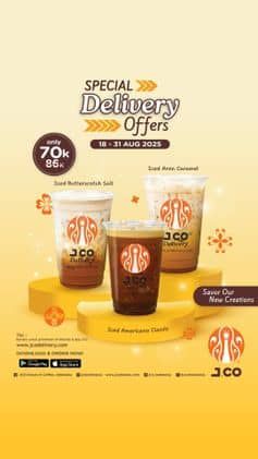 Promo Harga Special Delivery Offers  - JCO