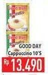 Promo Harga Good Day Cappuccino per 10 sachet - Hypermart