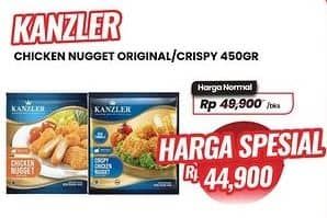 Promo Harga Kanzler Chicken Nugget Original, Crispy 450 gr - Carrefour