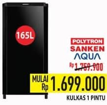 Promo Harga Polytron, Sanken, Aqua  - Hypermart