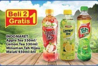 Promo Harga INDOMARET Minuman Teh Hijau Melati 450 ml - Indomaret