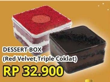 Promo Harga Aneka Dessert Box  - Hypermart