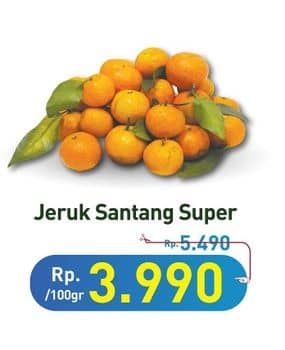 Promo Harga Jeruk Shantang Super per 100 gr - Hypermart