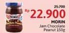 Promo Harga Morin Jam Choco Peanut 150 gr - Alfamidi
