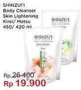 Promo Harga SHINZUI Body Cleanser Kirei, Matsu 420 ml - Indomaret