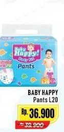 Promo Harga Baby Happy Body Fit Pants L20 20 pcs - Alfamart