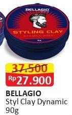 Promo Harga BELLAGIO HOMME Styling Clay Dynamic Hold 90 gr - Alfamart