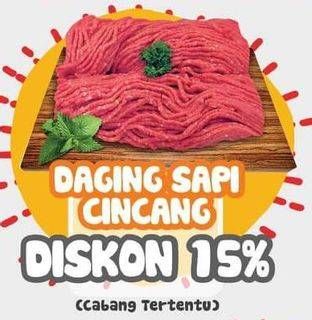 Promo Harga Daging Cincang Sapi per 100 gr - Yogya