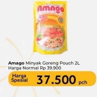 Promo Harga Amago Minyak Goreng 2000 ml - Carrefour