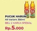 Promo Harga TEH PUCUK HARUM Minuman Teh Jasmine, Less Sugar 350 ml - Yogya