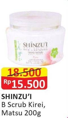 Promo Harga SHINZUI Body Scrub Kirei, Matsu 200 gr - Alfamart