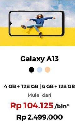 Promo Harga Samsung Galaxy A13 4GB + 128GB, 6GB + 128GB  - Erafone