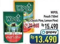 Promo Harga WIPOL Karbol Wangi Cemara, Lemon 780 ml - Hypermart