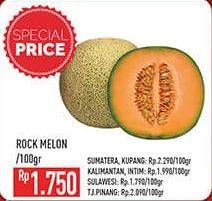 Promo Harga Rock Melon per 100 gr - Hypermart