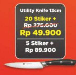 Promo Harga MASTER CHEF Knife  - Superindo