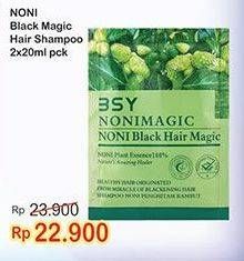 Promo Harga NONIMAGIC Black Hair Shampoo per 2 sachet 20 ml - Indomaret
