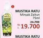 Promo Harga MUSTIKA RATU Minyak Zaitun 75 ml - Alfamidi