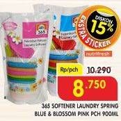 Promo Harga 365 Softener Laundry Blossom Pink, All Variants 900 ml - Superindo