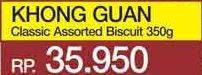 Promo Harga KHONG GUAN Assorted Biscuits Classic 350 gr - Yogya