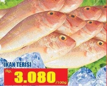 Promo Harga Ikan Terisi per 100 gr - Hari Hari