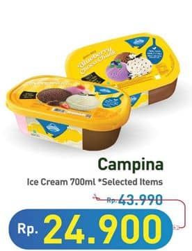 Promo Harga Campina Ice Cream 700 ml - Hypermart