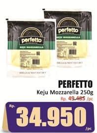 Promo Harga Perfetto Keju Mozzarella 250 gr - Hari Hari