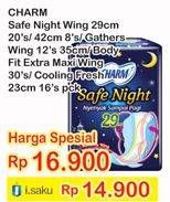 Promo Harga Body Fit Maxi Wing 30s / Safe Night Wings 42cm 8s / Safe Night Wing 29cm 20s / Cooling Fresh 23cm 16s  - Indomaret