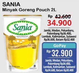 Promo Harga Sania Minyak Goreng 2000 ml - Alfamart