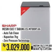 Promo Harga Sharp ES-M7000P-GG  - Hypermart