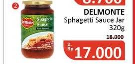 Promo Harga DEL MONTE Cooking Sauce Spaghetti 330 gr - Alfamidi