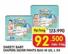 Promo Harga Sweety Silver Pants M60, L54  - Superindo