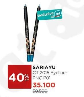 Promo Harga SARIAYU Eyeliner Pencil  - Watsons