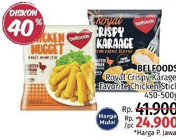 BELFOODS Royal Crispy Karage, Favorite Chicken Stick 450-500 g