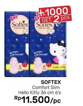Promo Harga Softex Comfort Slim 36cm 6 pcs - Guardian