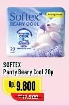 Promo Harga Softex Beary Cool Pantyliner Natural Lavender 20 pcs - Alfamart