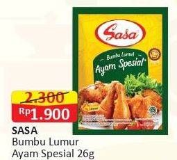 Promo Harga SASA Bumbu Masak Lumur Ayam Spesial 26 gr - Alfamart