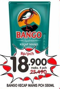 Promo Harga BANGO Kecap Manis 550 ml - Superindo