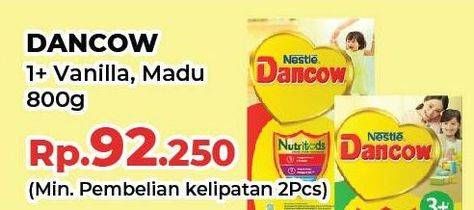 Promo Harga Dancow Nutritods 1+ Madu, Vanila 800 gr - Yogya