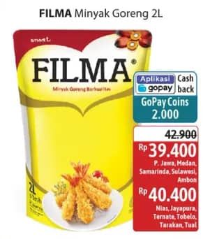 Promo Harga Filma Minyak Goreng 2000 ml - Alfamidi
