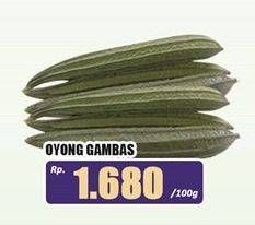 Promo Harga Oyong Gambas per 100 gr - Hari Hari