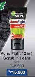 Promo Harga GARNIER MEN Acno Fight Facial Foam Anti Acne 50 ml - Indomaret