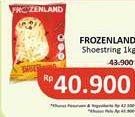 Promo Harga Frozenland Shoestring 1000 gr - Alfamidi