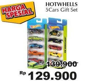 Promo Harga Hot Wheels Gift Set 5 pcs - Giant