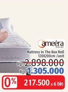 Promo Harga AMEERA Mattress In The Box 120x200cm  - LotteMart