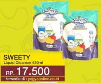 Promo Harga Sweety Baby Liquid Cleanser 450 ml - Yogya