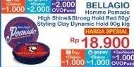 Promo Harga Bellagio Homme Pomade/Bellagio Homme Styling Clay   - Indomaret