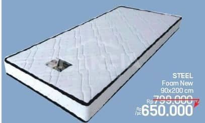 Promo Harga Ocean Copper Steel Foam Mattress  - LotteMart