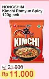 Promo Harga Nongshim Noodle Kimchi Ramyun 120 gr - Indomaret