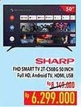 Promo Harga SHARP 2T-C50BG | LED TV 50"  - Hypermart